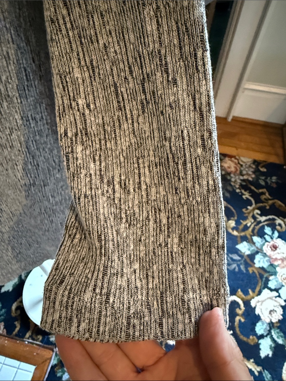 Pure Jill Textured linen blend‎  3/4 sleeve dress/ worn twice - 129 retail - Picture 4 of 5
